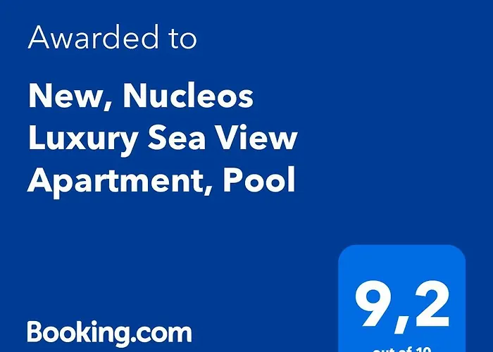 New, Nucleos Luxury Sea View Apartment, Pool Apartamento Torremolinos
