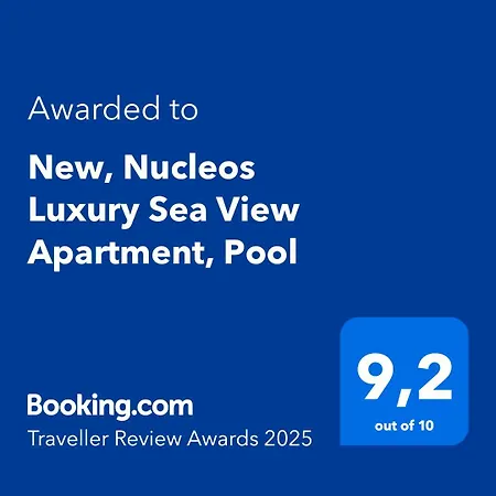 New, Nucleos Luxury Sea View Apartment, Pool Lejlighed Torremolinos